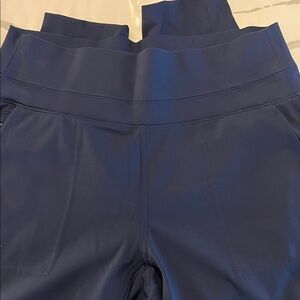 Navy High-Waisted Leggings